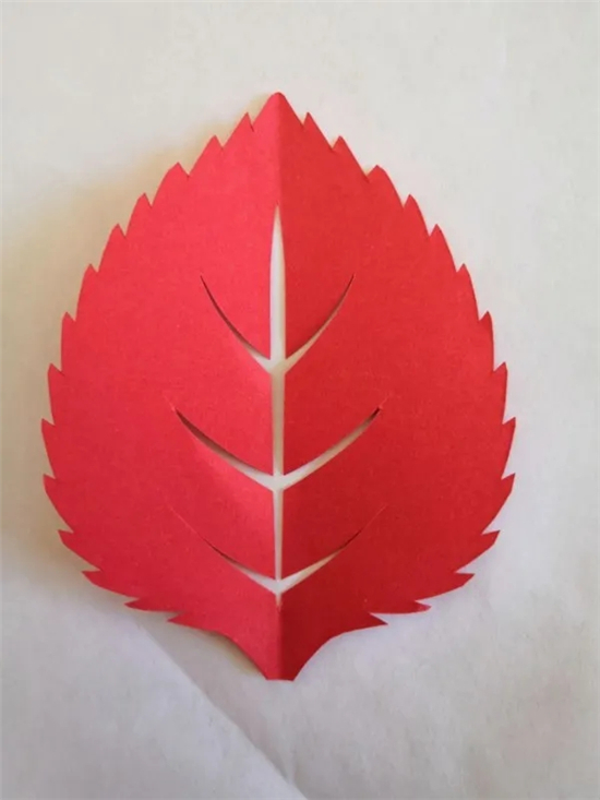 桐庐博物馆丨在线学剪纸·第一课·树叶的剪纸技法