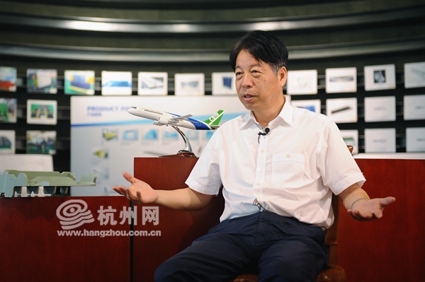 西子联合控股有限公司董事长王水福接受杭州网采访