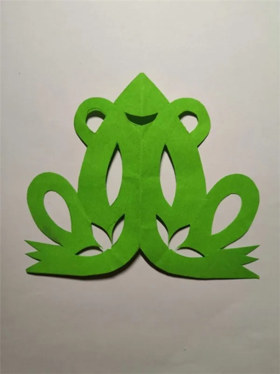 桐庐博物馆丨在线学剪纸·第二课·青蛙的剪纸技法