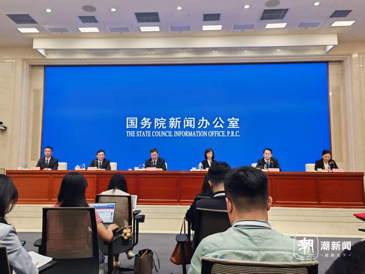 政策吹风会现场 记者刘晨茵摄